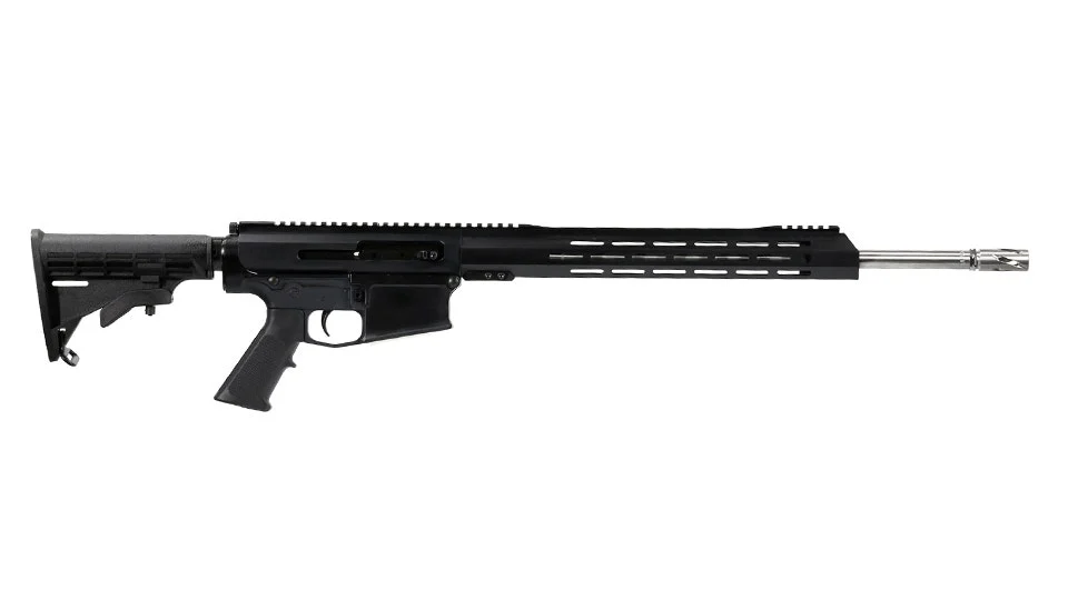 BC-10 | .243 Right Side Charging Rifle | 20" 416R SS Heavy Barrel | 1:8 Twist | Rifle length Gas System | 15" MLOK Split Rail | No Magazine