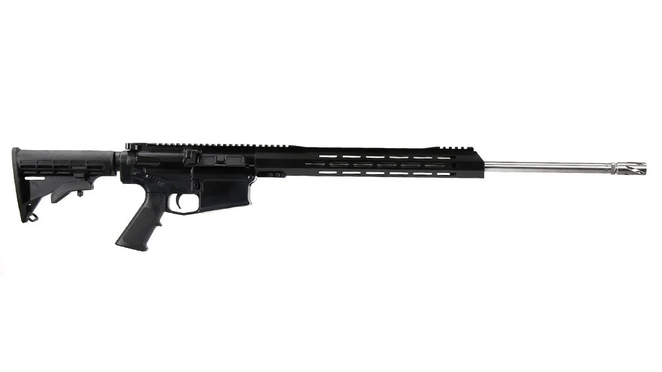 BC-10 | .243 Forged Rifle | 24" 416R SS Light-weight Barrel | 1:8 Twist | Rifle length Gas System | 15" MLOK Split Rail | No Magazine