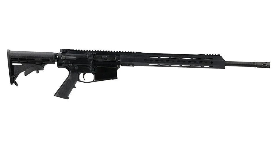 BC-10 | .243 Forged Rifle | 20" Parkerized Heavy Barrel | 1:8 Twist | Rifle length Gas System | 15" MLOK Split Rail | No Magazine