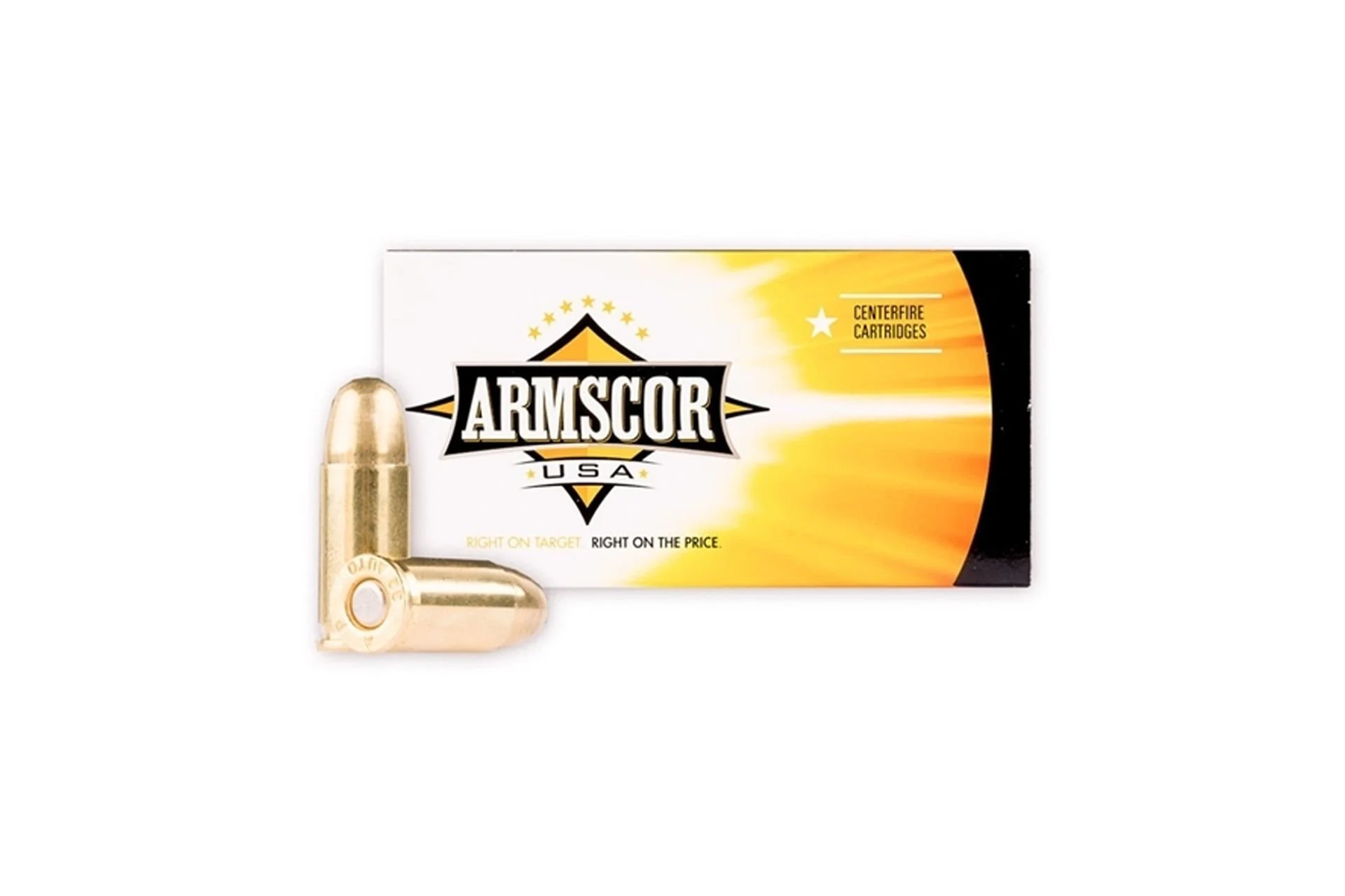 Armscor USA 32 ACP Auto 71 Grain FMJ Handgun Ammo - 50 Rds - 50180
