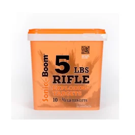 Sonic Boom 1/2 lb. Exploding Rifle Target - 10 Pack (SBTHP10P)