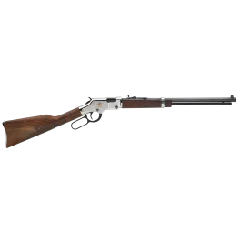 Henry Engraved American Beauty Lever 22 S/L/LR 20 16LR/21 Walnut/Blued/Nickel