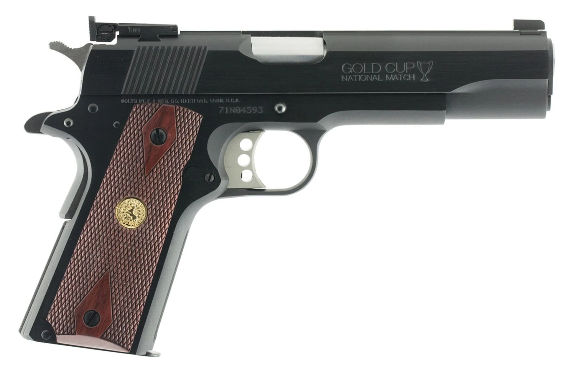 Colt Gold Cup National Match Series 70 .45 ACP 5" Match 8+1 Semi-Auto 1911 Pistol - O5870A1