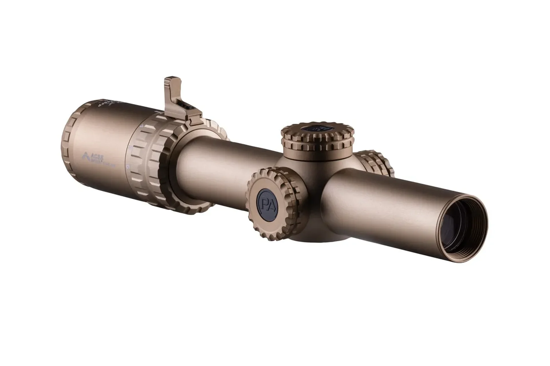 Primary Arms SLx 1-6x24mm SFP Rifle Scope Gen IV - Illuminated ACSS Nova 5.56/.308 Fiber Wire Reticle-Flat Dark Earth - PA-SLX-1-6X24S-NOVA-5.56-FDE