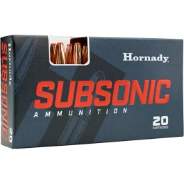 Hornady Subsonic 338 ARC 307gr Sub X Ammo