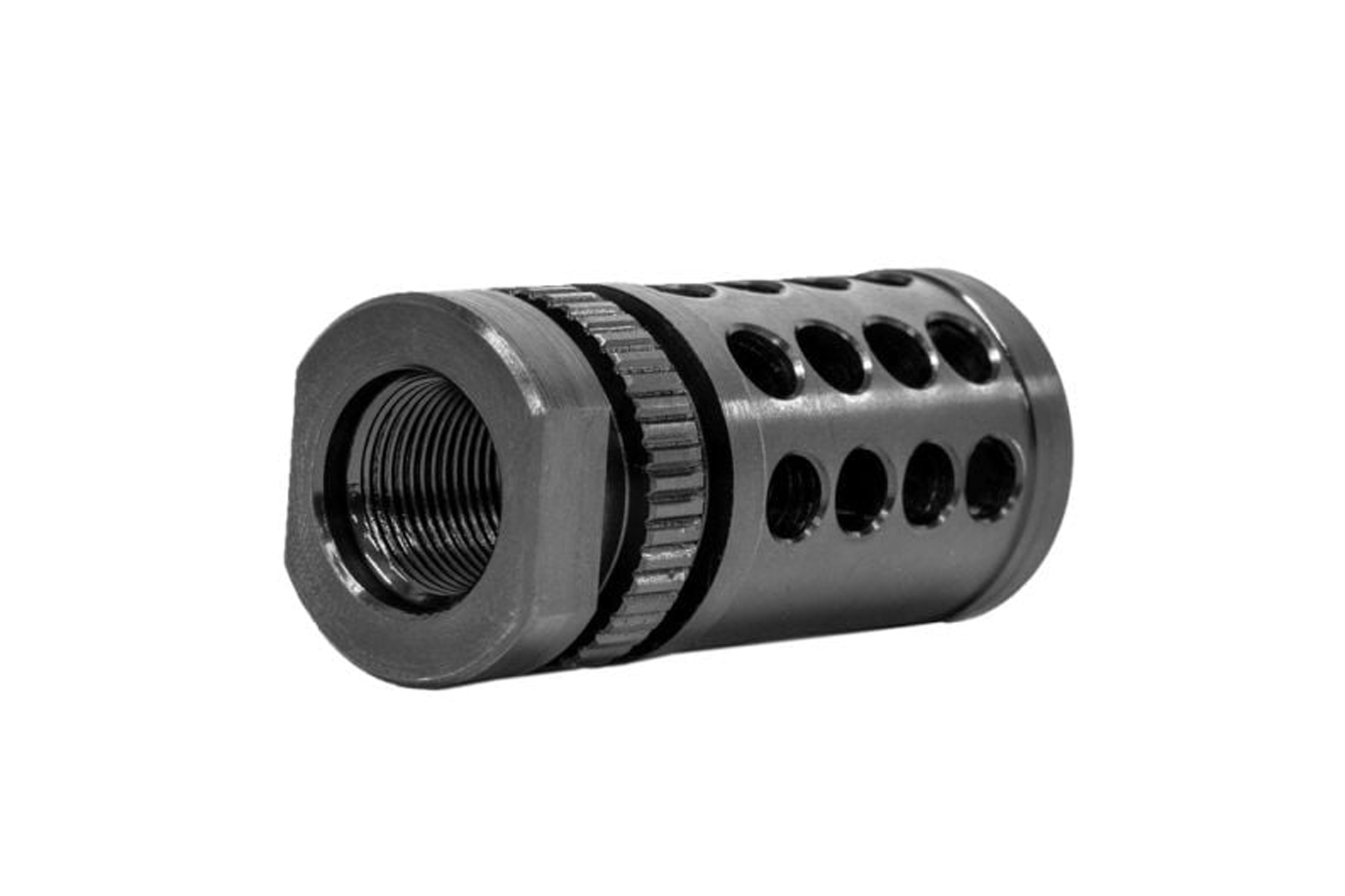 GrovTec G-Nite 9mm Nitride Flash Hider - 1/2x36 - GTHM354