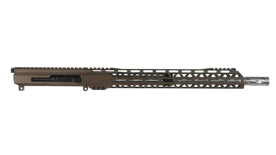 BC-15 | .300 Blackout Right Side Charging Midnight Bronze Cerakote Upper | 16" 416R SS Heavy Barrel | 1:8 Twist | Carbine Length Gas System | Talon 15” MLOK Split Rail | with BCG & Charging Handle