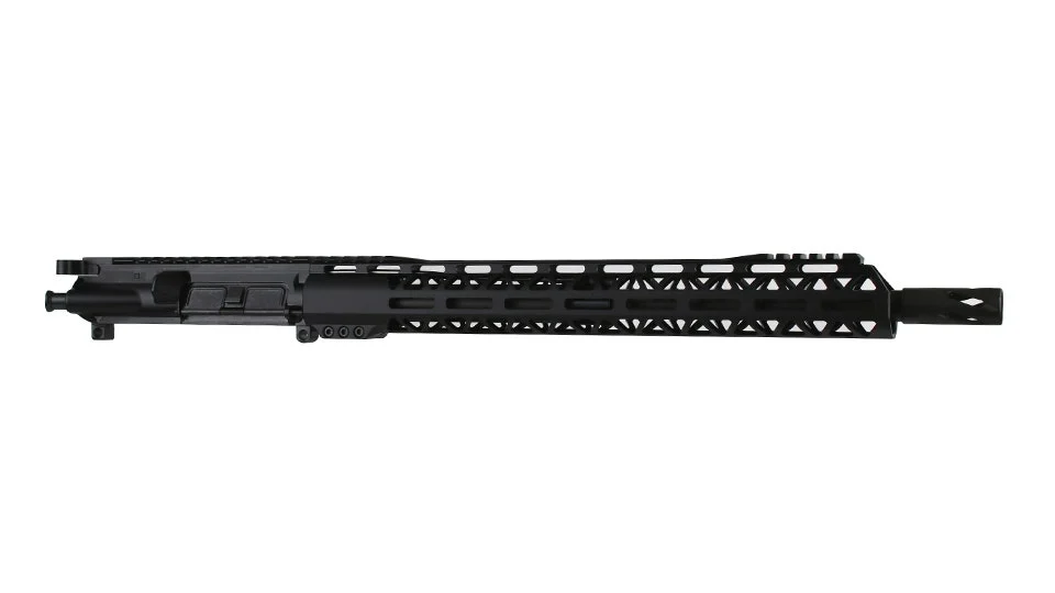 BC-15 | .223 Wylde Upper | 16” Parkerized Heavy Barrel | 1:8 Twist | Carbine Length Gas System | Talon 15” MLOK Split Rail | with BCG & Charging Handle