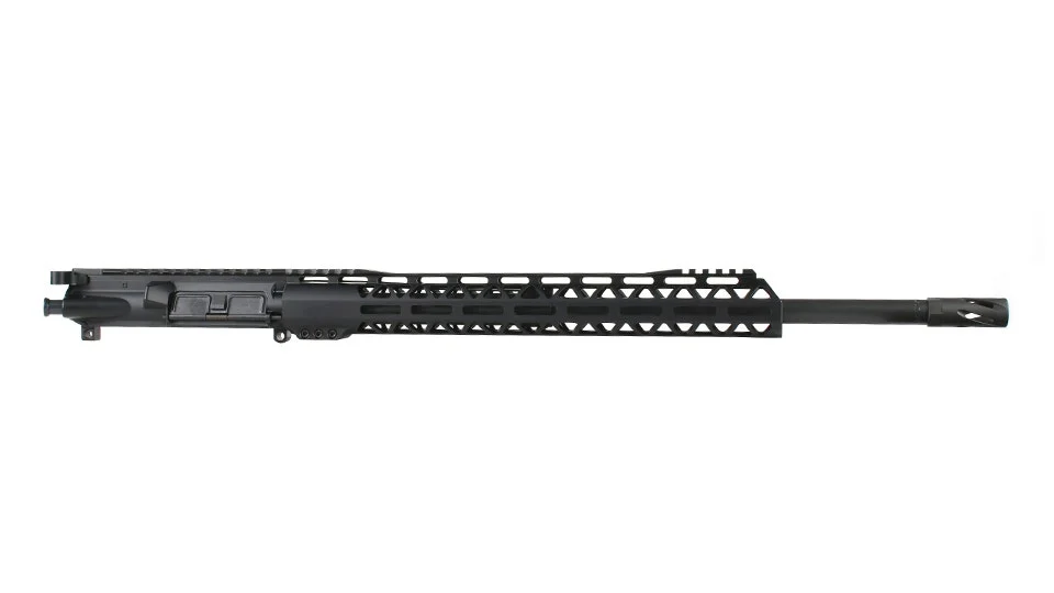 BC-15 | 5.56 NATO Upper | 20" Black Nitride Government Cold Hammer Forged Barrel | 1:8 Twist | Rifle Length Gas System | 15" Light-weight MLOK Split Rail| with BCG & Charging Handle