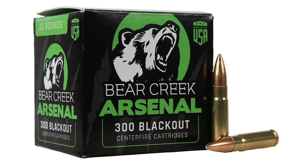 Bear Creek Arsenal | .300 Blackout FMJ Ammunition | 147 grain | 20 Round Box