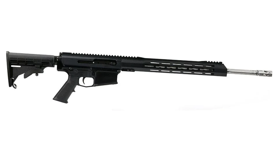 BC-10 | .308 Right Side Charging Forged Rifle | 20" 416R SS Straight Fluted Heavy Barrel | 1:10 Twist | Rifle Length Gas System | 15" MLOK Split Rail | No Magazine
