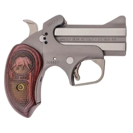 Bond Arms Grizzly .45 LC/.410 Bore Stainless Steel Derringer 3" 2RD BAGR-45
