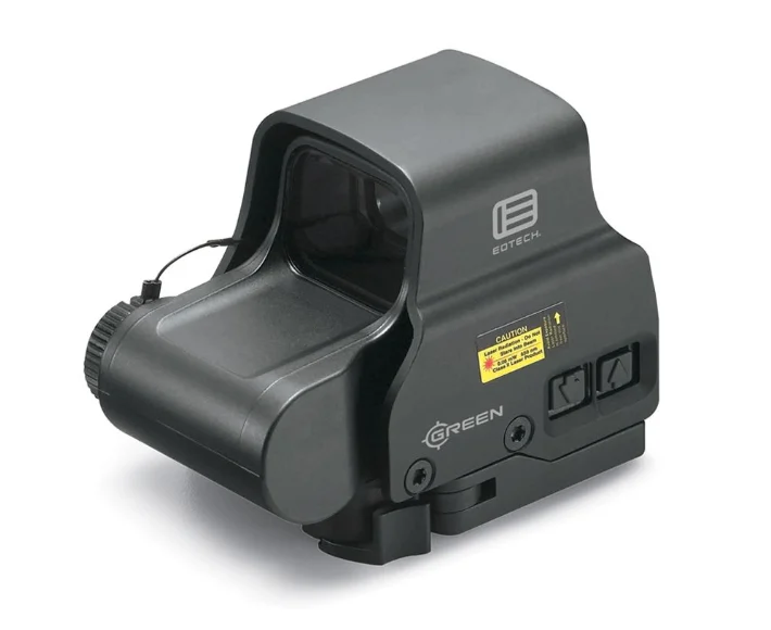EOTech Green Reticle; Single CR123 Battery;Reticle Pattern With 68 MOA Ring And 1 MOA Dot - Side Buttons-Single QD Lever - EXPS2-0GRN