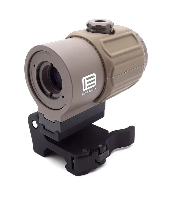 EOTech Mico 3 Power Magnifer With Quick Disconnect Switch To Side (STS) Mount Black - G43.STSTAN