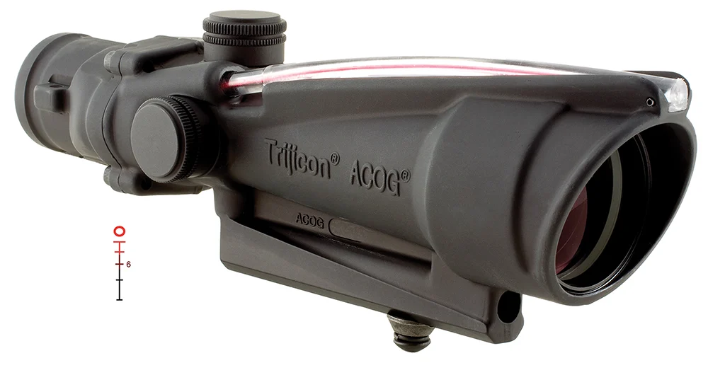 Trijicon ACOG 100136 3.5x35mm Illuminated Red Donut