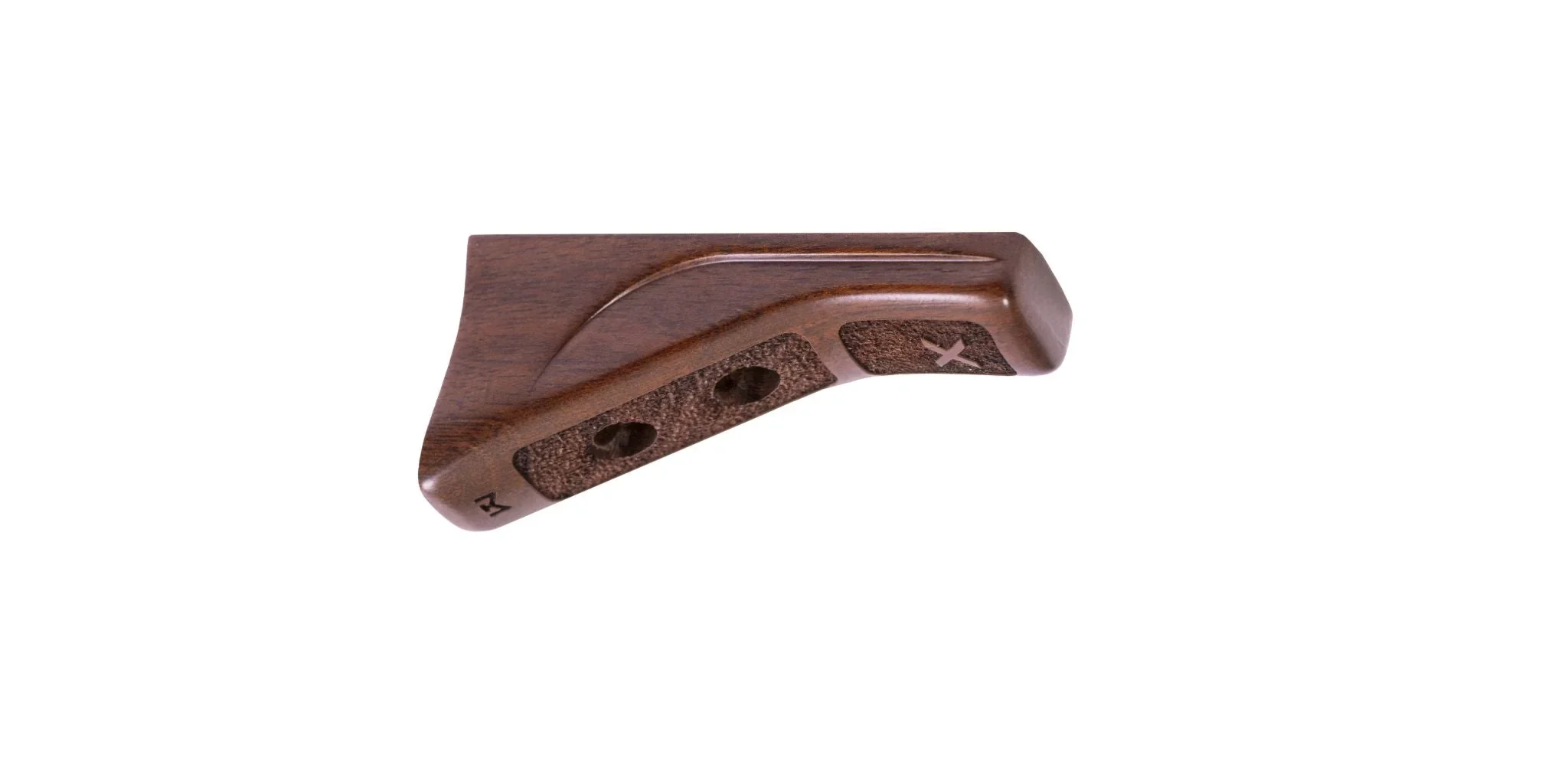 WOOX M-LOK Angled Fore Grip - Walnut - SH.AGR001.01