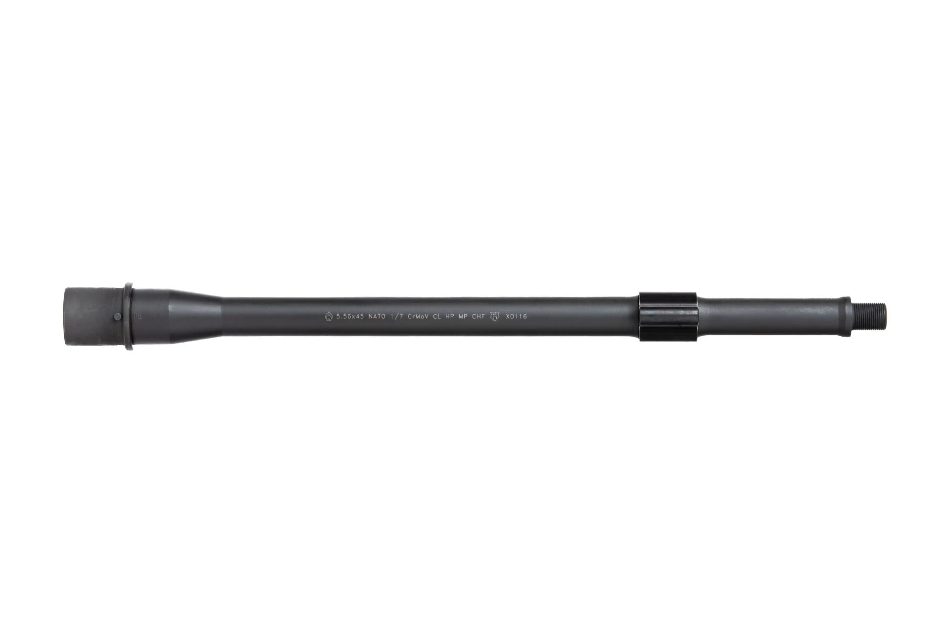 Ballistic Advantage 13.9" 5.56 Hanson Midlength Cold Hammer Forged Barrel w/ .750 Low Pro Gas Block 1:7 Twist - BABL556H37F