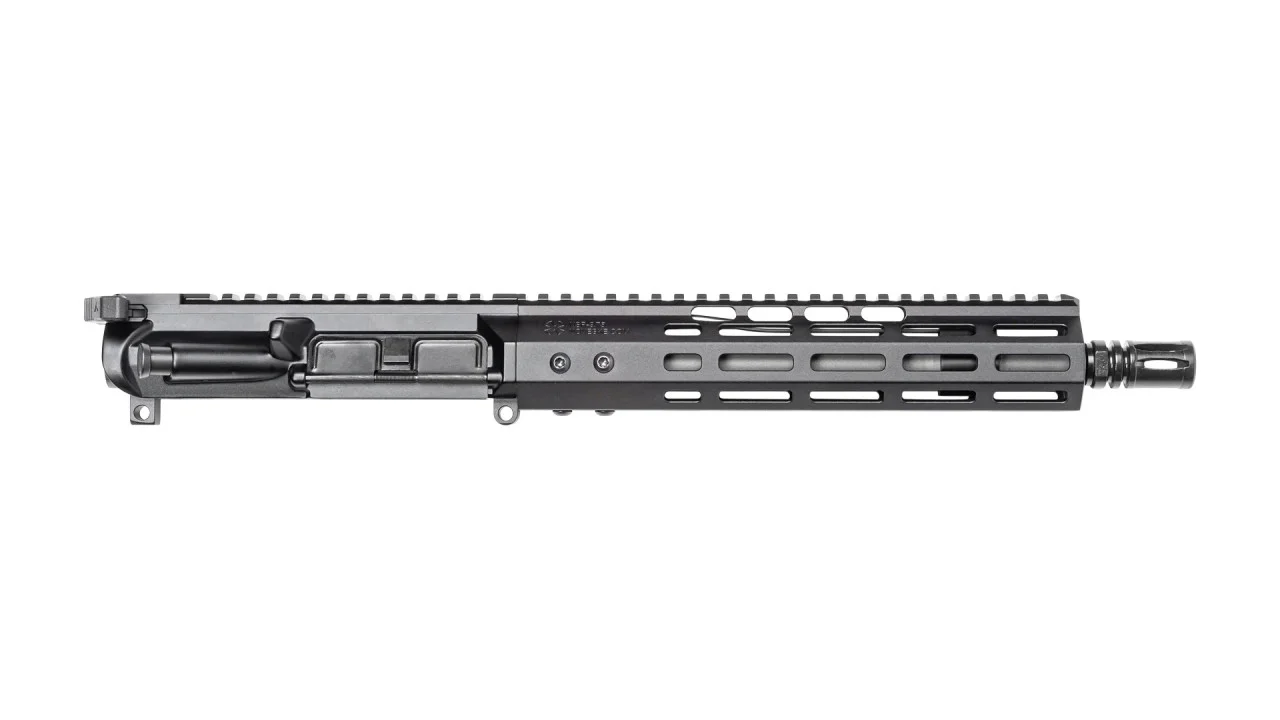 Noveske Upper Complete Chainsaw 5.56 10.5 Shorty SS NSR-9 (M-LOK) BLK Love Handle Charging Handle A2 Fh 1/2X28 - 3000529