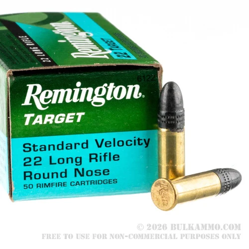 500Rounds of .22 LR Ammo by Remington Target - 40gr LRN