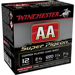 Winchester 12 Gauge 2.75 1-1/4 oz 7.5 Shot 1220 fps Ammo