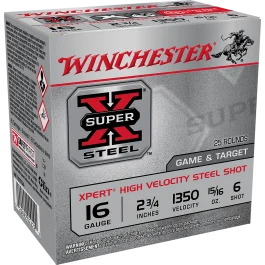 Winchester Super X 16 Gauge 2.75 15/16 oz 6 Shot Ammo