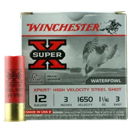 Winchester Super X 12 Gauge 3 1 1/16 oz 3 Shot WEX123M3