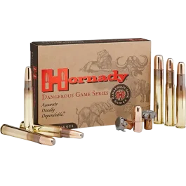 Hornady Dangerous Game 375 H&H Mag 300 Gr DGX Ammo