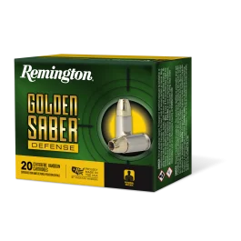 Remington Golden Saber 9mm 147 Gr Brass JHP 990 fps