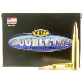 Doubletap Ammo  Longrange 338 Lapua Mag 300 Grain Hollow Point Boat Tail Ammo