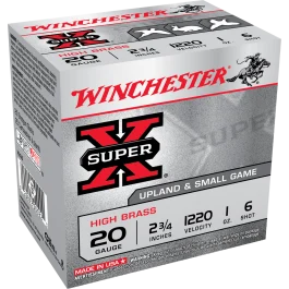 Winchester Super X 20 Gauge 2.75 1 oz 6 Shot X206