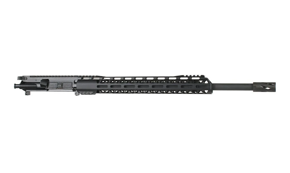 BC-15 | .450 Bushmaster Upper | 20" Heavy Barrel Parkerized | 1:24 Twist | Rifle Length Gas System | Talon 15” MLOK Split Rail | with BCG & Charging Handle