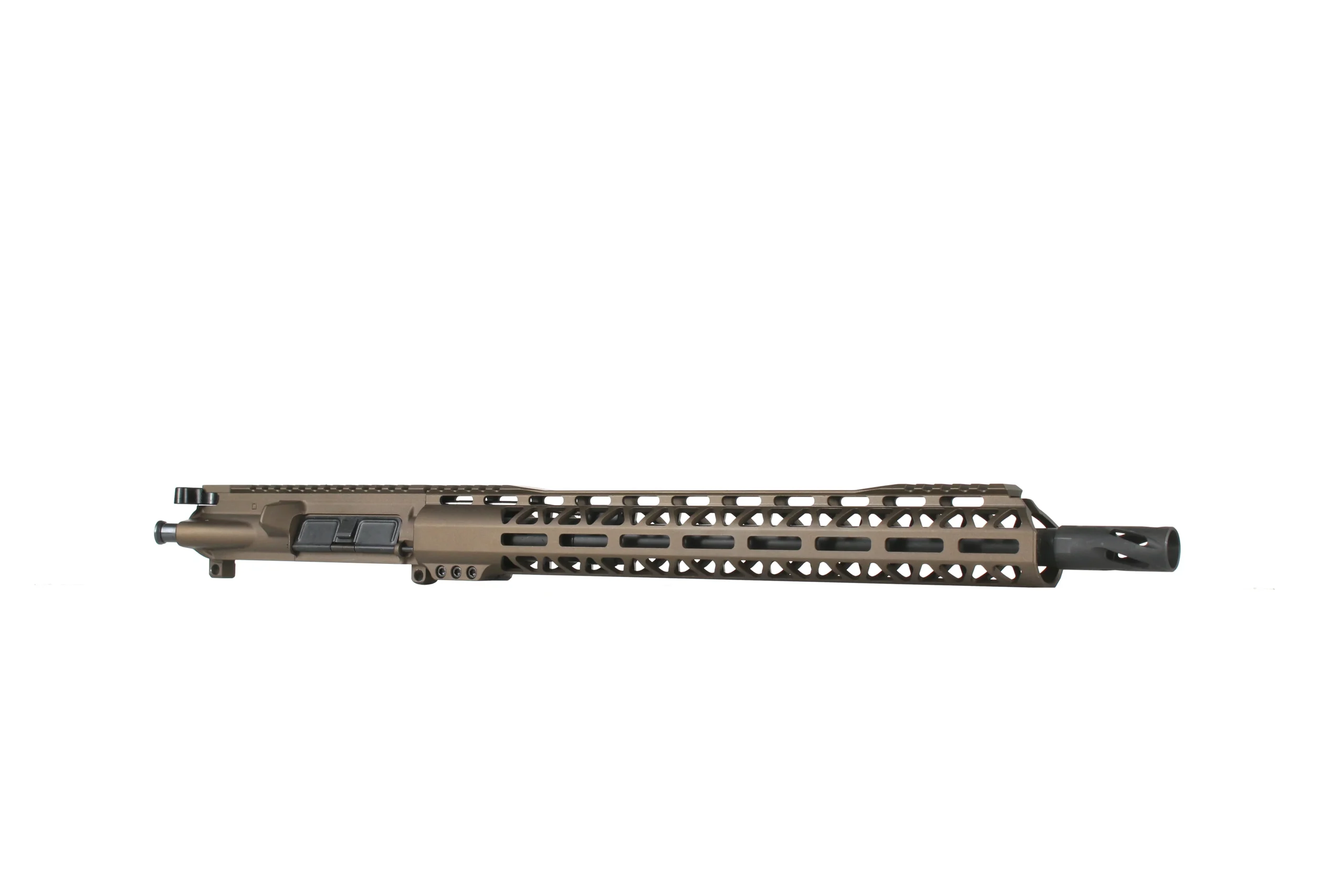 BC-15 | .458 SOCOM Midnight Bronze Cerakote Upper | 16” Parkerized Heavy Barrel | 1:14 Twist | Carbine Length Gas System | Talon 15” MLOK Split Rail | with BCG & Charging Handle