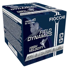 Fiocchi Field Dynamics 410 Gauge 3 11/16 oz 8 Shot 410HV8