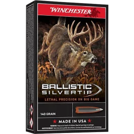 Winchester Ballistic Silvertip 6.5 PRC 140 Gr Bonded Rapid Expansion PHP Ammo