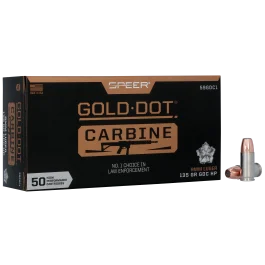 Speer Gold Dot Carbine 9mm 135 Gr HP