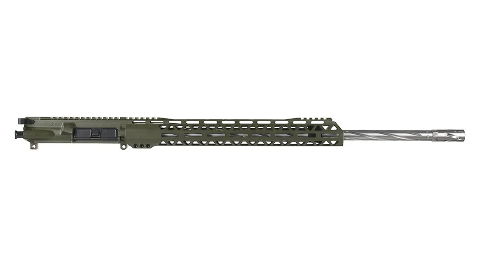 BC-15 | 5.56 NATO Upper | 22" 416R SS Spiral Fluted Heavy Barrel | 1:8 Twist | Rifle Length Gas System| Talon 15” MLOK Split  Rail | with BCG & Charging Handle