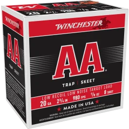 Winchester 20 Gauge 2.75 7/8 oz 8 Shot 980 fps Ammo