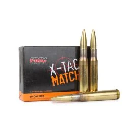 PMC X-Tac Match .50 BMG 740 Gr Solid Brass