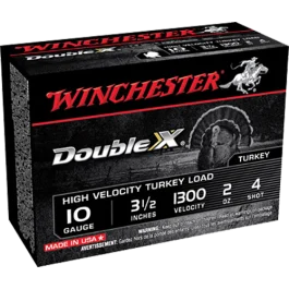 Winchester Double-X 10 Gauge 3.50 2oz 4 Shot Ammo / Rebate Eligible