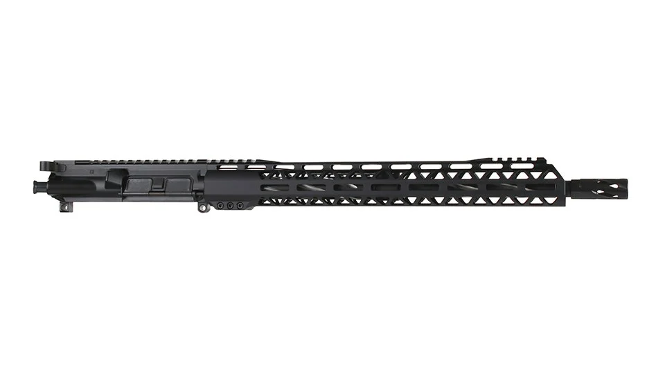 BC-15 | 5.56 NATO Upper | 16" 416R SS Black Nitride Bear Claw Fluted Heavy Barrel | 1:8 Twist | Carbine Length Gas System | Talon 15” MLOK Split Rail | with BCG & Charging Handle-Anodized - Default