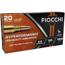 Fiocchi Hyperformance 6.5 Creedmoor 129 Grain SST