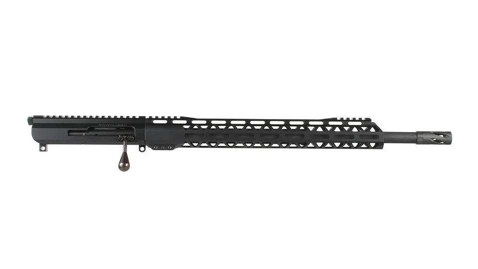 BC-15 | 12.7x42 Bolt Action Style Upper | 18" Parkerized Heavy Barrel | 1:20 Twist | Talon 15” MLOK Split Rail | with BCG & Charging Handle-Anodized - Default