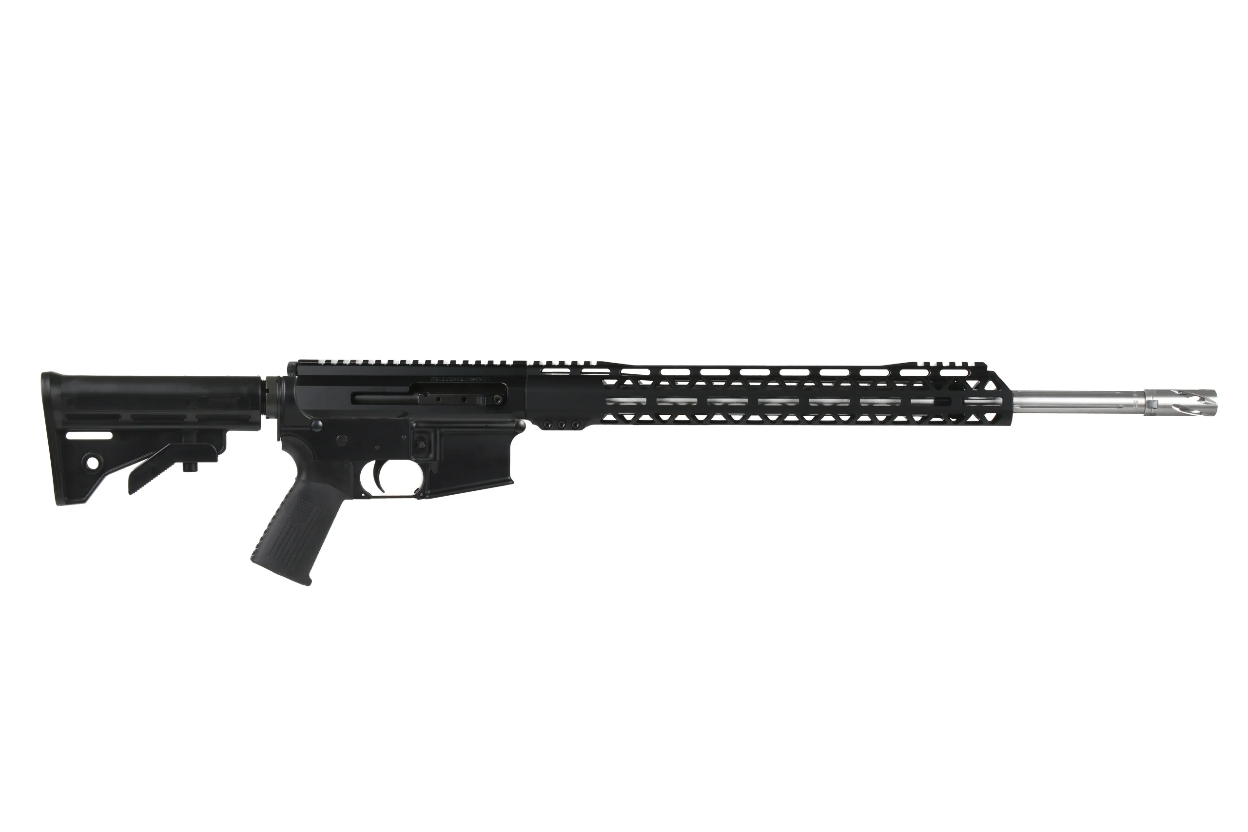 BC-15 | 6mm ARC Right Side Charging Rifle | 20" 416R SS Straight Fluted Heavy Barrel | 1:8 Twist | Rifle Length Gas System | Talon 15” MLOK Split Rail | No Magazine-Anodized - Default