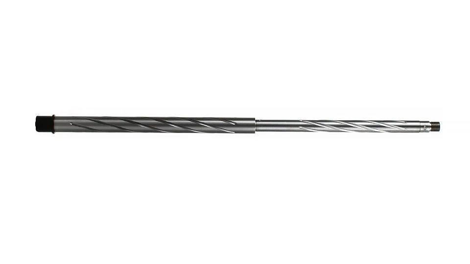 BC-15 | 6MM Arc | 24" 416R SS Spiral Fluted Heavy Barrel | 1:8 Twist | Rifle Length Gas System