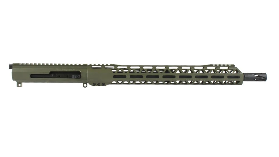 BC-15 | 12.7x42 Right Side Charging ODG Upper| 16" Parkerized Heavy Barrel | 1:20 Twist | Carbine Length Gas System| Talon 15” MLOK Split  Rail | with BCG & Charging Handle