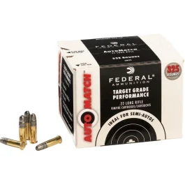Federal AutoMatch .22 LR, 40 Grain, 325 Rounds AM22