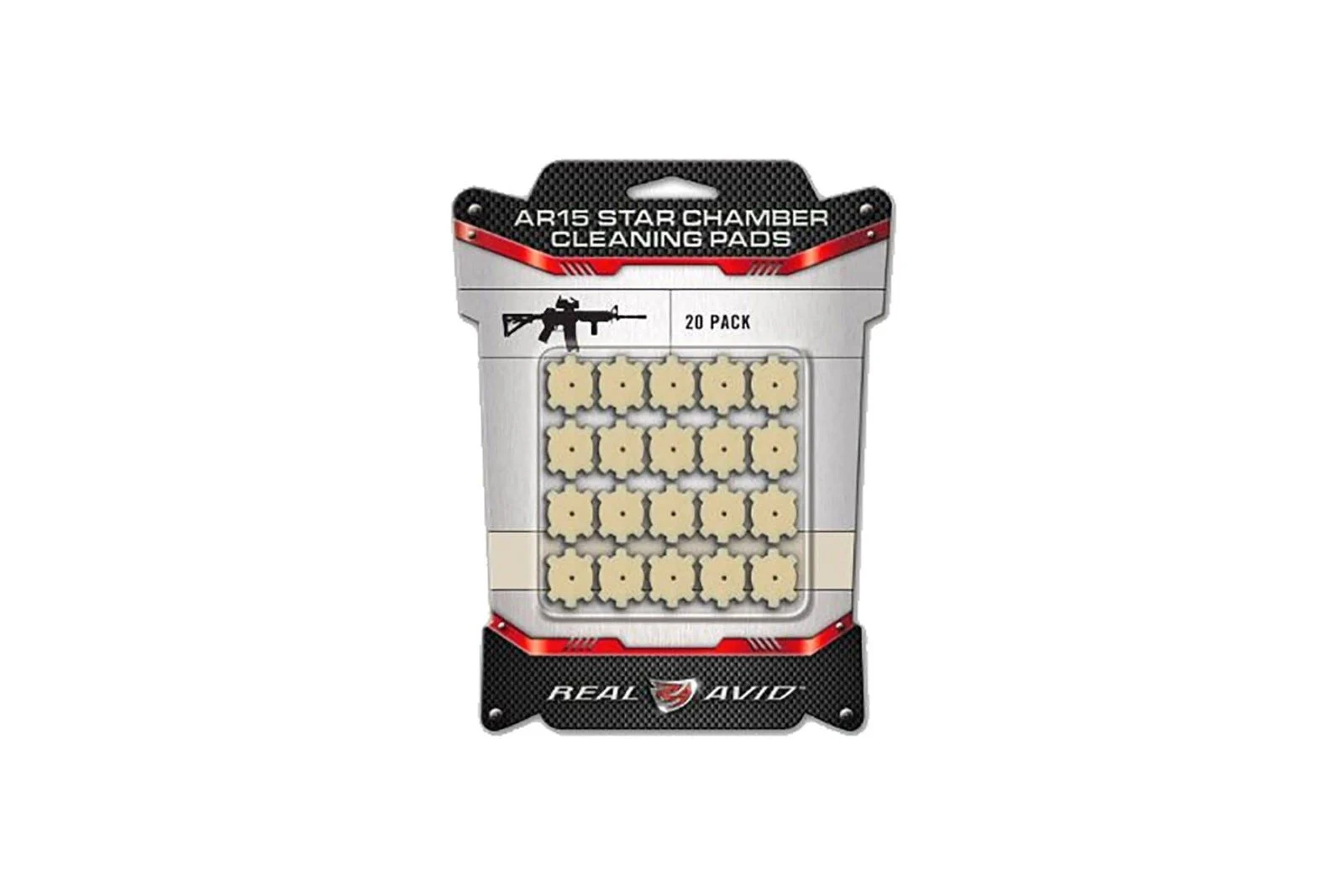 Real Avid AR-15 Star Chamber Cleaning Pads - AVAR15CP