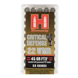 Hornady Critical Defense .22 Mag/WMR 45 Gr FTX