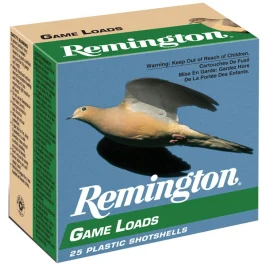 Remington Game Loads 20 Gauge, 2-3/4" 7/8 oz. #8 Shot, 25 Rounds 26695