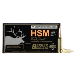 Hsm Trophy Gold 6.5 Creedmoor 130 Grain Berger Hunting VLD Match